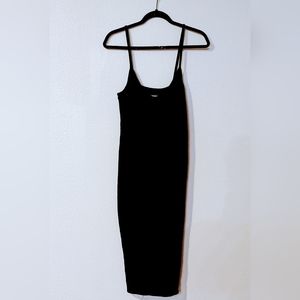 Ribbed Bodycon Wild Fable Midi Dress Size L